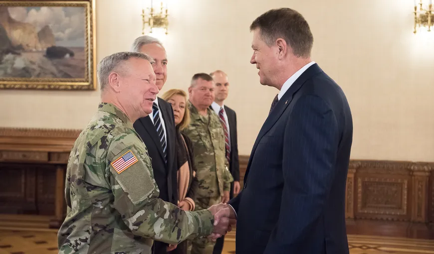 Klaus Iohannis s-a întâlnit cu şeful Gărzii Naţionale a Statelor Unite ale Americii