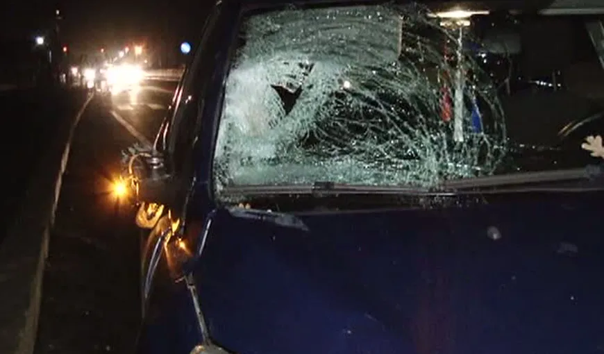 Accident MORTAL în Argeş. O femeie, izbită în plin de o şoferiţă VIDEO
