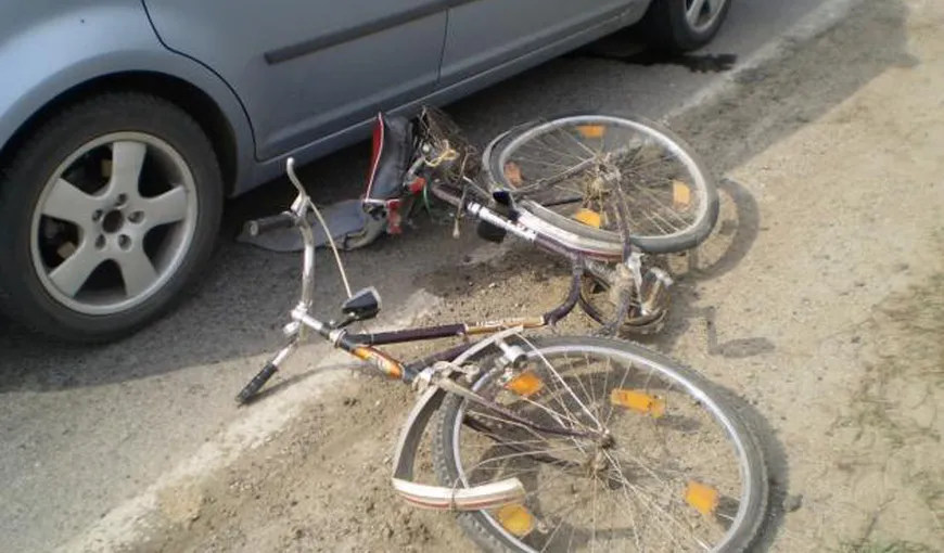 Accident mortal pe DN1 C, în Cluj. Un biciclist a murit lovit de o maşină