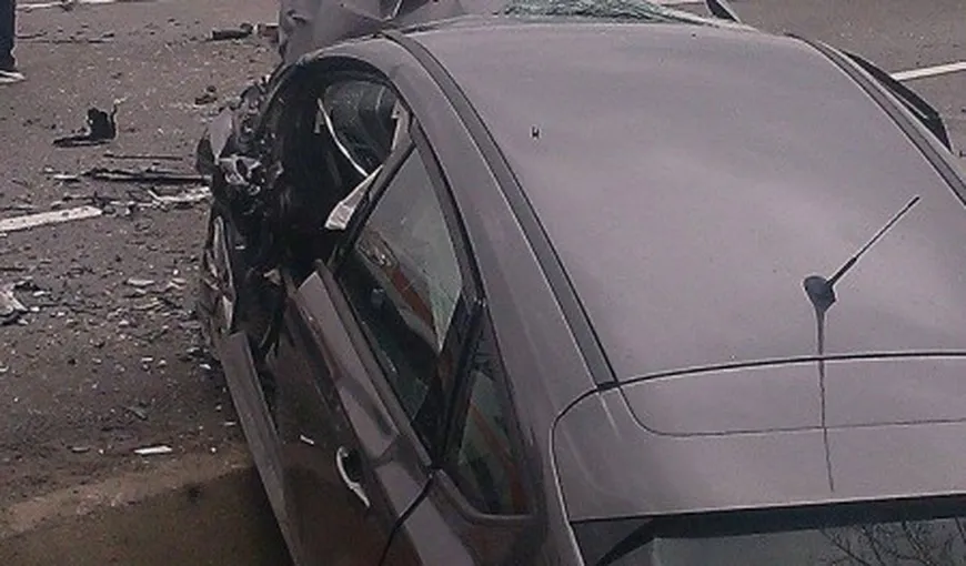 Accident grav în Cluj. Două persoane au ajuns la spital