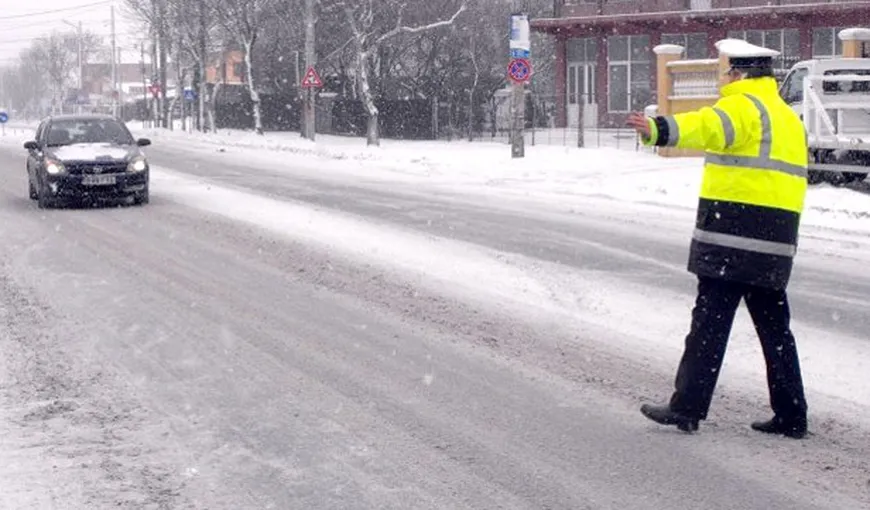 COD RUTIER 2015: Amenzi usturătoare pentru şoferii care nu au cauciucuri de iarnă