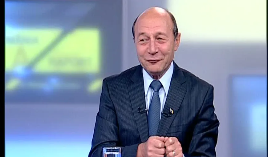 Traian Băsescu, gafă în direct. Cum face PRAF limba română fostul preşedinte VIDEO