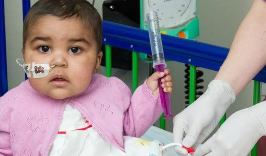 Premieră medicală: Leucemie în regresie la o fetiţă de un an, după o terapie cu ”celule programate”