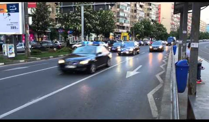 Coloana oficială a lui Klaus Iohannis, huiduită în trafic, în Capitală