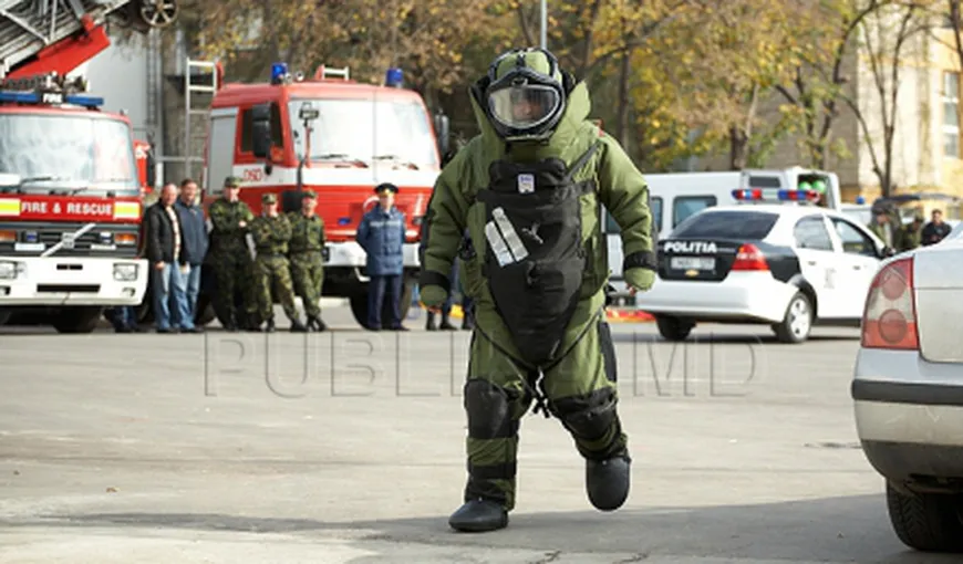 EXPLOZIE la Chişinău. O grenadă a fost detonată în curtea unei case