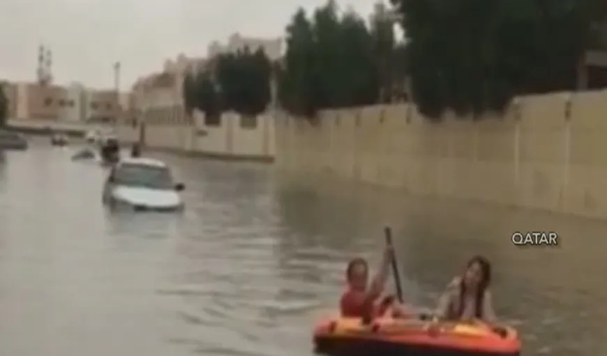 Ploi torenţiale în Arabia Saudită şi Qatar