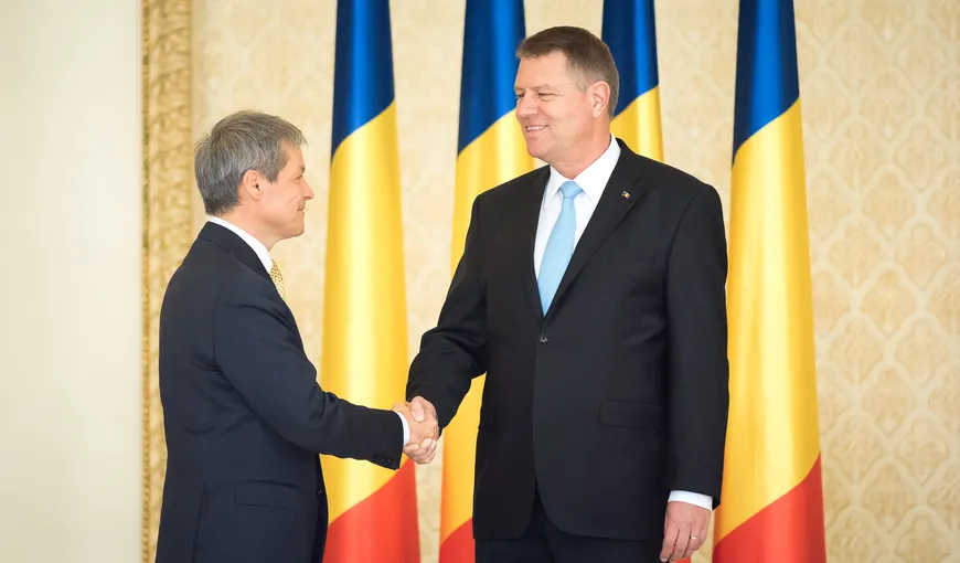 Klaus Iohannis şi Dacian Cioloş, întâlnire la Cotroceni. Ce au discutat cei doi oficiali UPDATE