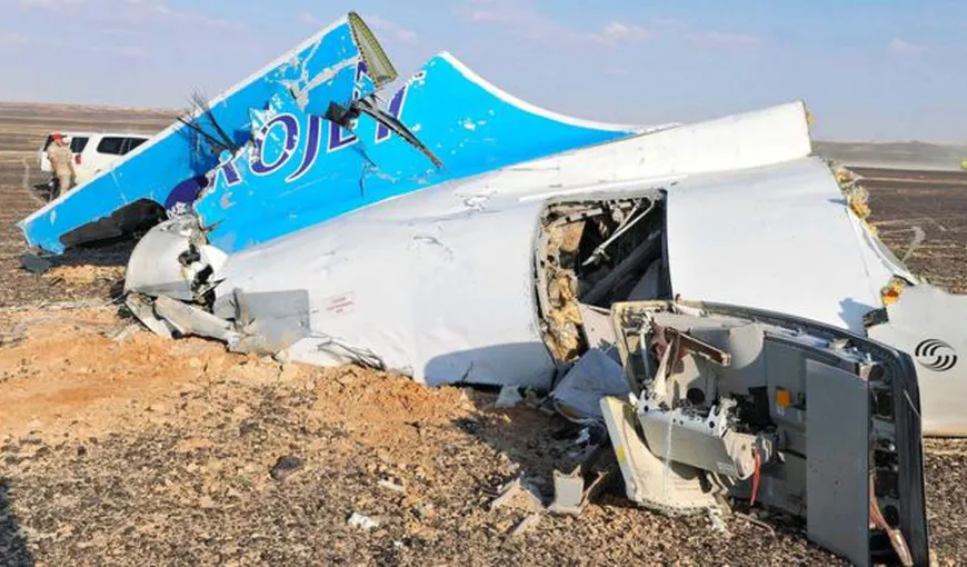 Avionul prăbuşit în Sinai: Bomba a explodat în cabina PASAGERILOR