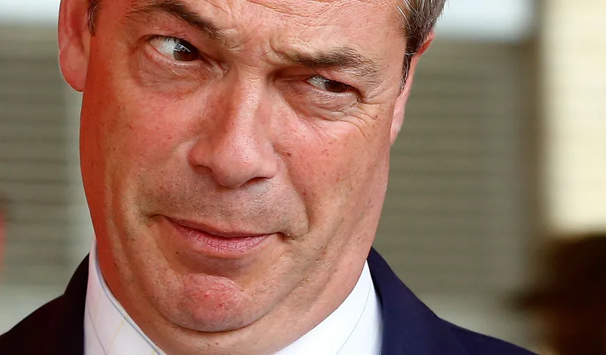 Nigel Farage, atact dur: „România nu trebuia primită în Uniunea Europeană”