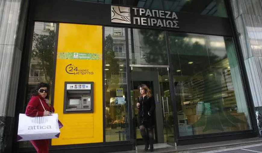 Comisia Europeană a aprobat ajutorul de stat pentru Piraeus Bank