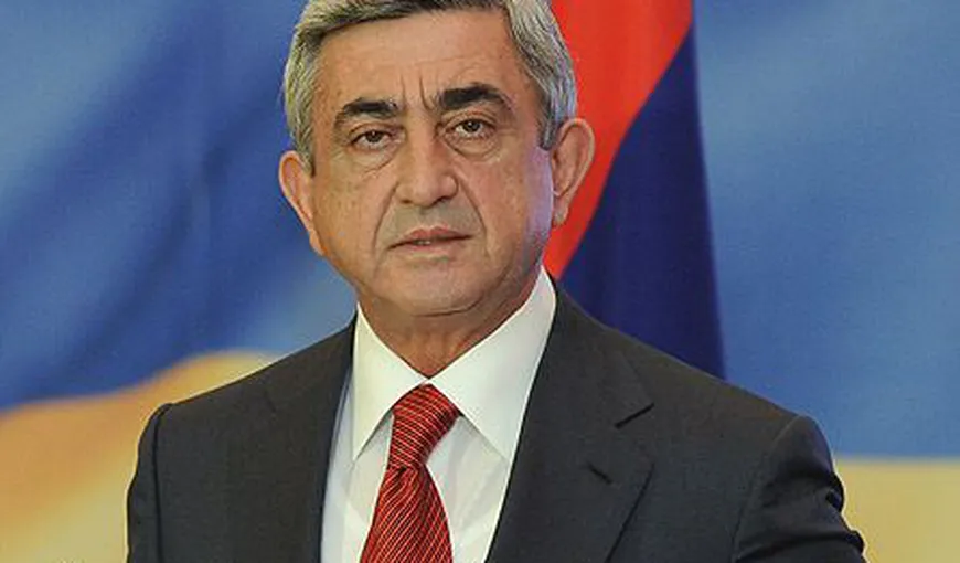 INCENDIU COLECTIV: Preşedintele Armeniei transmite condoleanţe
