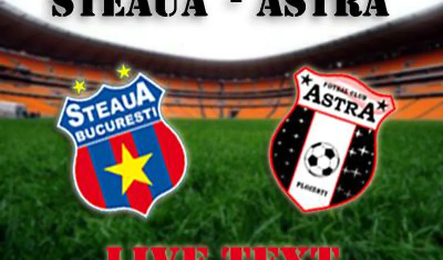 STEAUA ASTRA 0-1: Găman aduce victoria giurgiuvenilor în min. 95