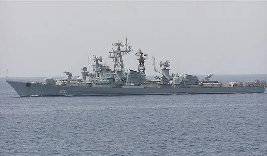 INCIDENT RUSIA-TURCIA în Marea Egee. Un distrugător rus a tras FOCURI DE AVERTISMENT către o navă turcă