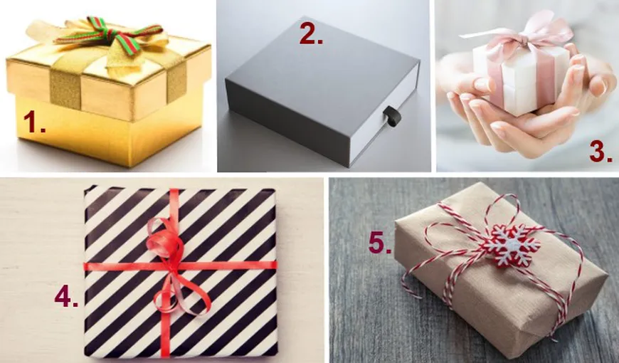 Testul cadourilor: Alege cutia de cadou preferată şi vezi ce spune ea despre tine