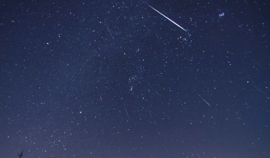 Ploaie de meteori pe cerul României. Când va avea loc şi câţi meteori pot fi văzuţi pe oră