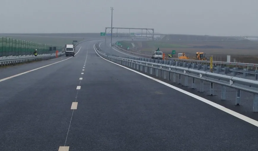 Traficul rutier pe autostrada Timişoara-Lugoj, DESCHIS cu şapte luni mai devreme