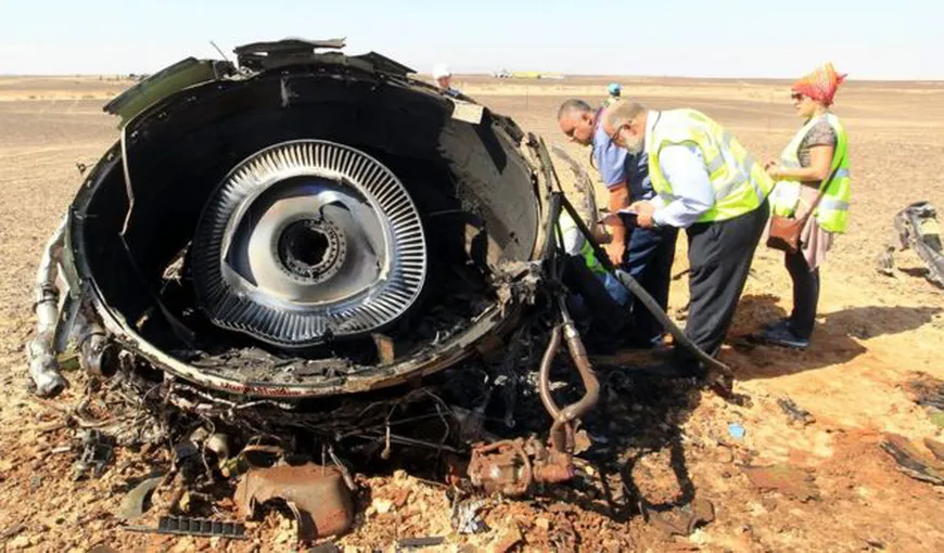 Avionul rus prăbuşit în Sinai: Egiptul nu a găsit nicio dovadă a unei acţiuni teroriste