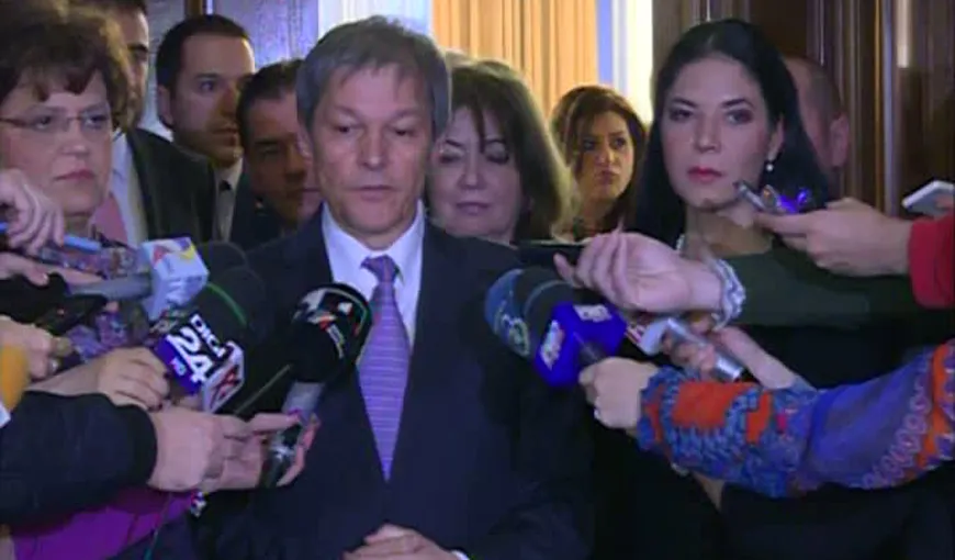 Cioloş a anunţat că proiectul de buget pe anul 2016 va fi adoptat miercuri