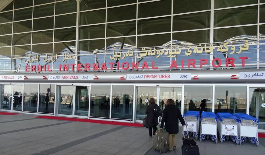 MAE: Atenţionare de călătorie: Se închid aeroporturile Erbil şi Slemania din Regiunea Kurdistan – Irak