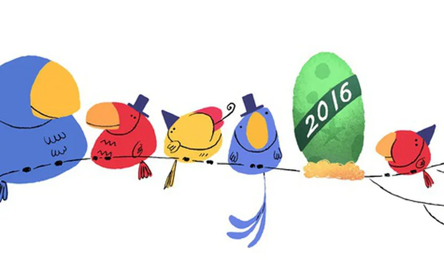 AJUNUL ANULUI NOU: Mesajul Google la trecerea dintre ani