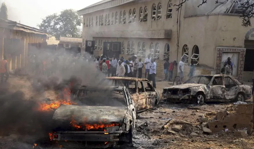 Gruparea Boko Haram a atacat un oraş-cheie din Nigeria. Cel puţin 20 de morţi şi peste 90 de răniţi