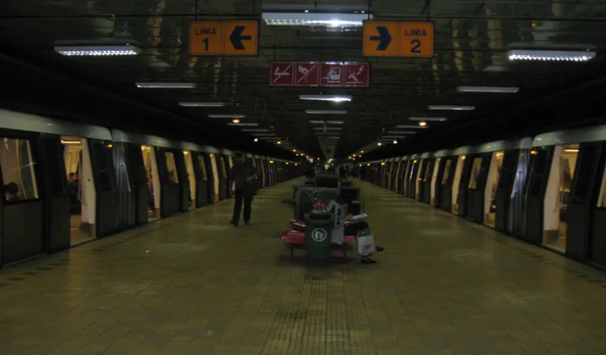 ISU avertizează: Staţiile de metrou din Bucureşti, construite înainte de 1989, nu au autorizaţie