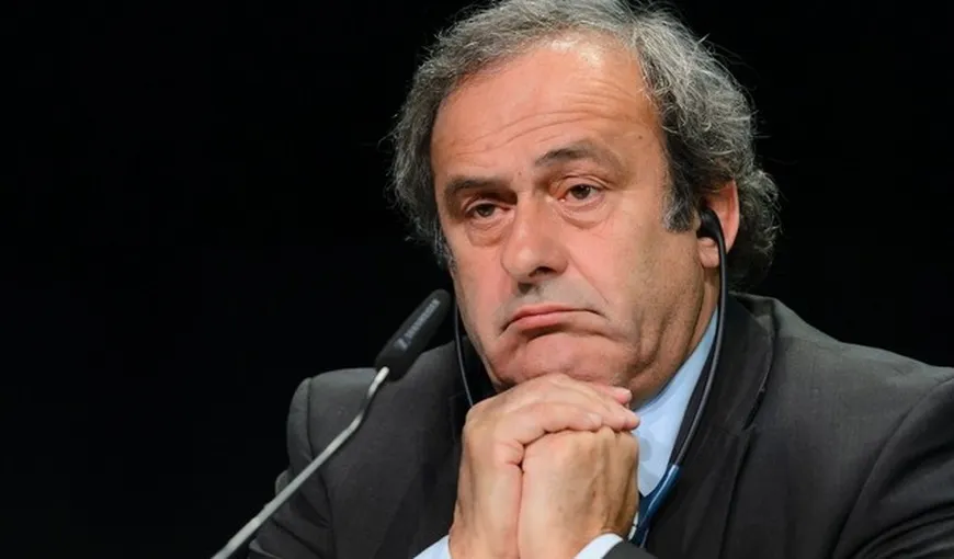Michel Platini a fost eliberat din arest