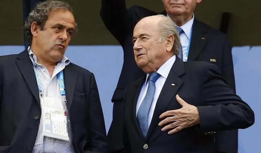 Sepp Blatter şi Michel Platini, SUSPENDAŢI 8 ani din fotbal