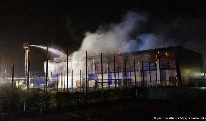 Incendiu în Germania: O persoană a murit într-un centru de refugiaţi