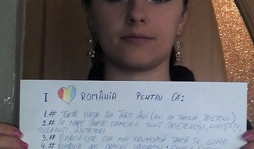 Motivele pentru care o tânără de etnie maghiară iubeşte România. Mesajul ei a devenit VIRAL
