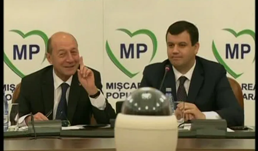 PLANURILE lui Traian Băsescu: Vreau să las în urmă un partid care să aspire la funcţia de PREŞEDINTE VIDEO