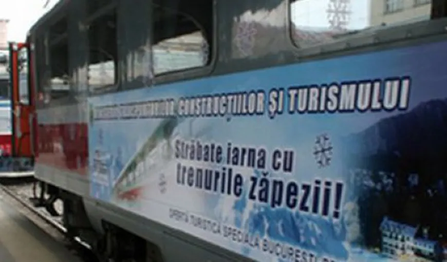 Bilete reduse de la 1 ianuarie cu până la 56% pentru trenurile care merg pe Valea Prahovei