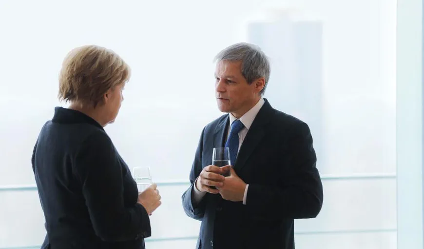 Dacian Cioloş, după întâlnirea cu Merkel: Relaţiile noastre sunt pe calea cea bună. O dovedeşte deschiderea de aici