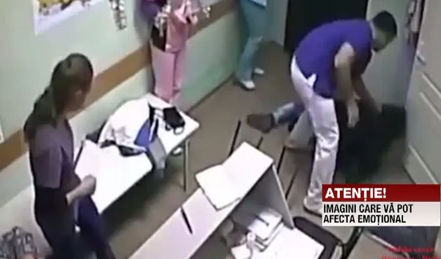 Incident într-un spital din Rusia: Un medic a OMORÂT în bătaie un pacient VIDEO