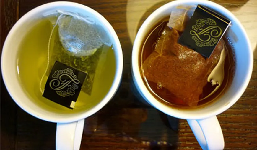 Trei ceşti de ceai verde sau negru pe zi sunt benefice pentru sănătate