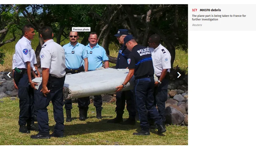 Zborul MH370: O bucată de avion eşuată pe o plajă din Thailanda poate dezlega enigma dispariţiei aeronavei