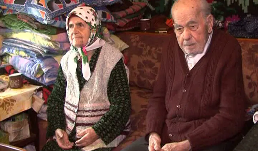 Povestea emoţionantă a străbunicilor care au sărbătorit 75 de ani de căsnicie VIDEO