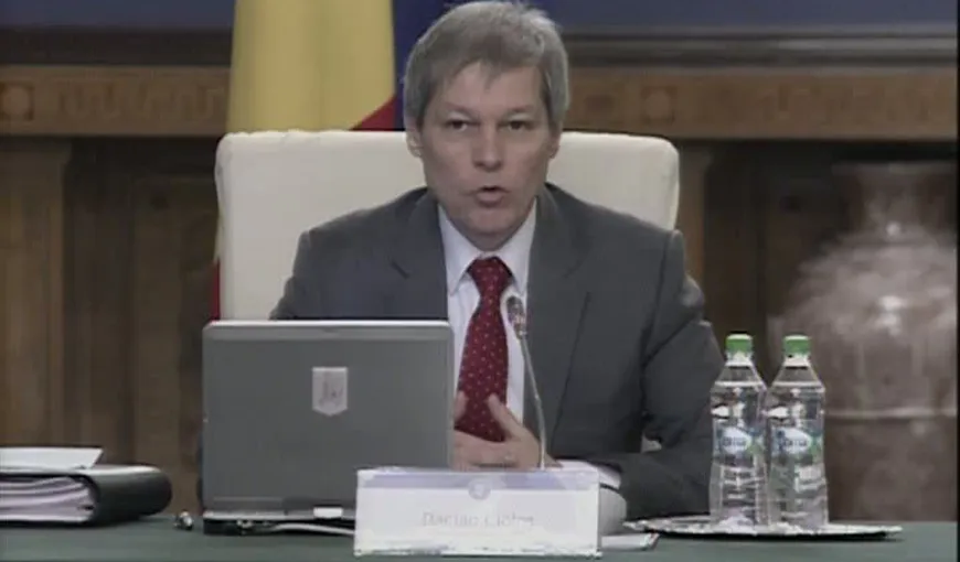 Dacian Cioloş: „Am finalizat planurile de acţiuni sectoriale. O să le trimit Parlamentului”