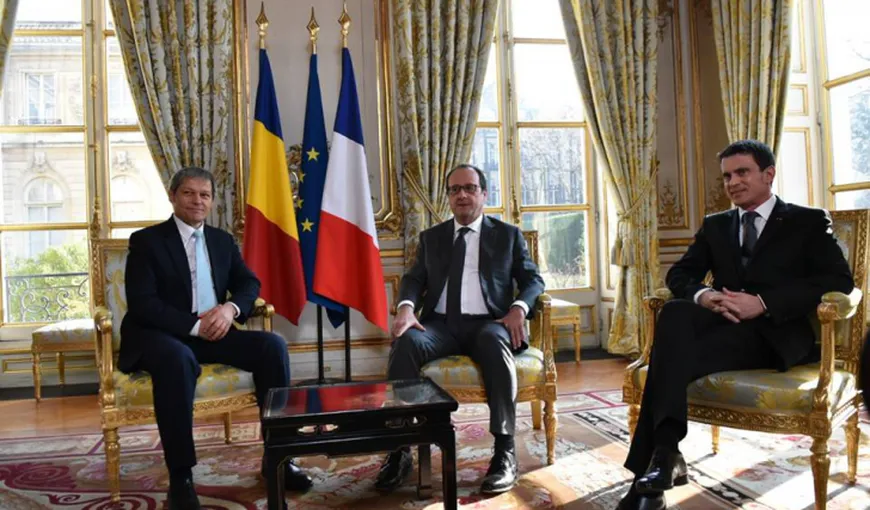 Dacian Cioloş: Hollande, deschis aderării României la Schengen