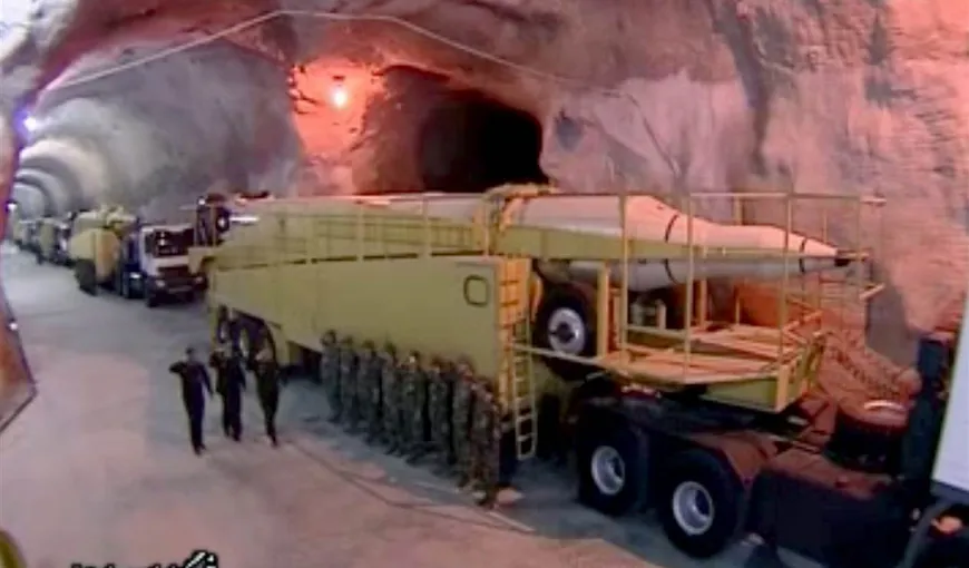 Iranul a construit al doilea depozit subteran de rachete