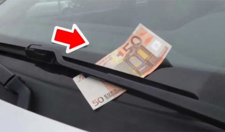 Poliţia trage SEMNALE DE ALARMĂ şoferilor: „Dacă vedeţi o bancnotă de 50 de euro pe parbriz, nu coborâţi să o luaţi!”
