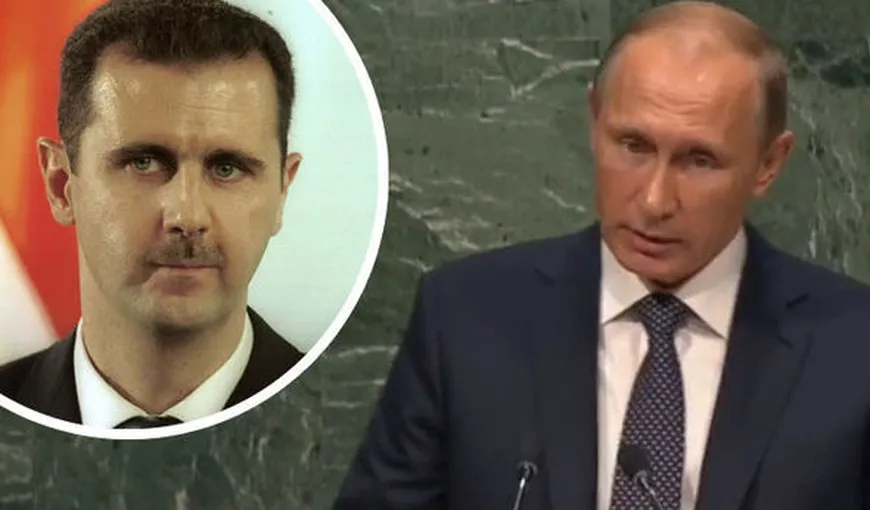 Vladimir Putin i-ar fi cerut lui Bashar al-Assad să demisioneze. Kremlinul neagă zvonul