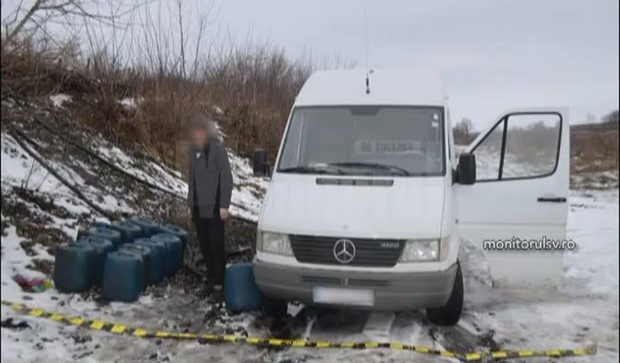 Trei ucraineni şi un român, prinşi în timp ce furau motorina din locomotive