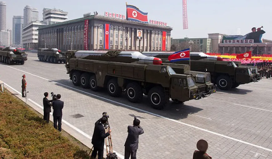 Coreea de Nord a trucat înregistrarea video cu lansarea unei rachete balistice de pe un submarin