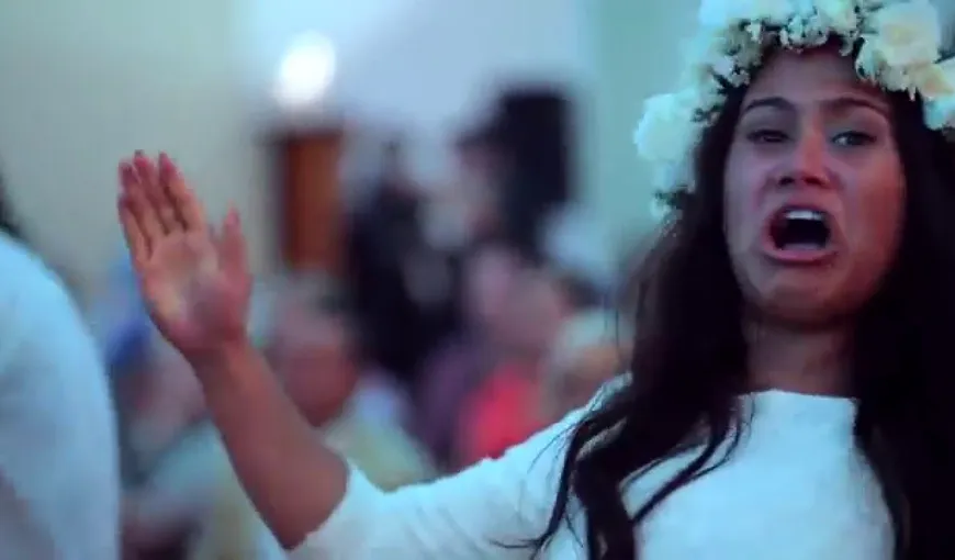 Moment INEDIT la o nuntă din Noua Zeelandă. Ce surpriză neaşteptată au avut invitaţii pentru miri VIDEO