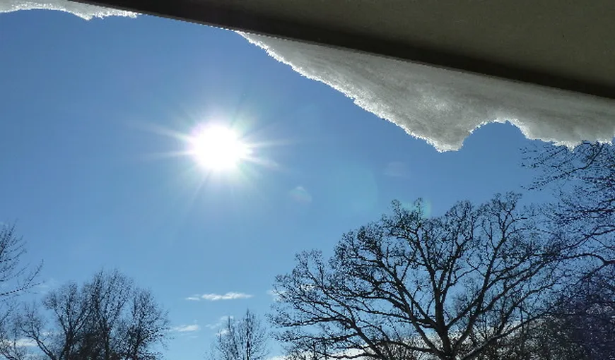 PROGNOZA METEO pe trei zile. Vremea se încălzeşte uşor