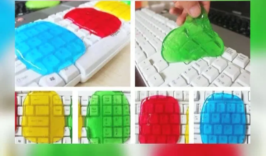 Cea mai SIMPLĂ şi RAPIDĂ metodă pentru curăţarea tastaturii. O poţi face chiar la tine acasă VIDEO