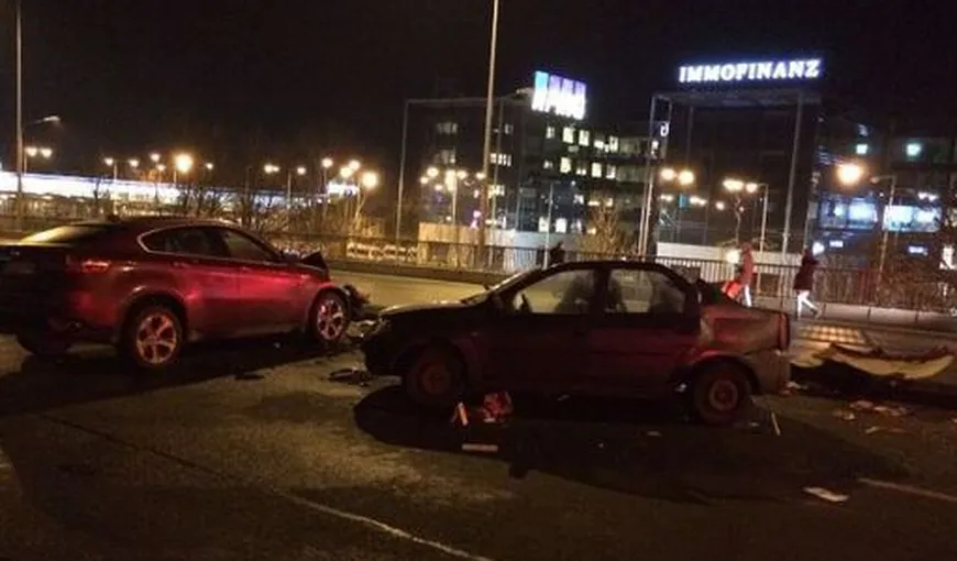 Accident rutier GRAV pe DN1, în zona Ikea. Patru persoane, RĂNITE VIDEO