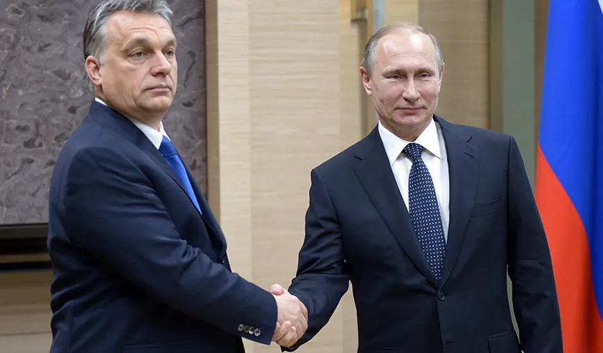 Viktor Orban, primit de Vladimir Putin la Moscova: Ungaria doreşte o normalizare a relaţiilor dintre Rusia şi UE
