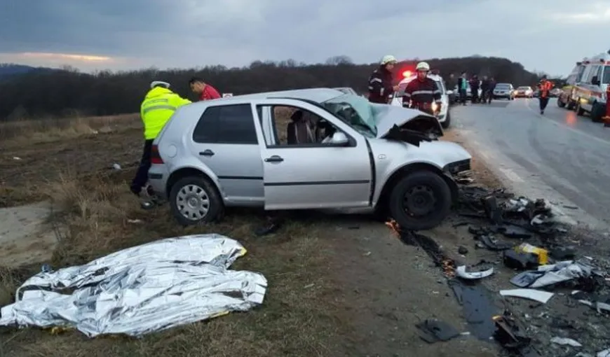 Accident GRAV între Lugoj şi Deva: trei oameni au murit, doi au fost răniţi